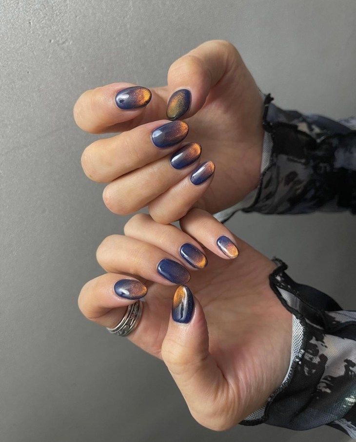 Nail Extension With Cateye